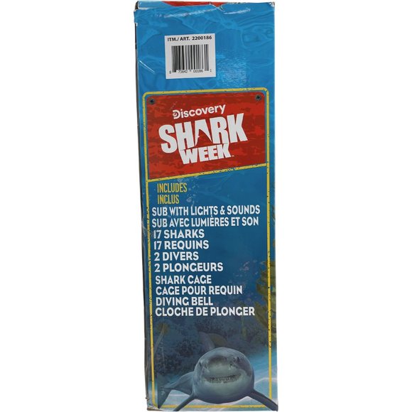 Shark Week Deep Ocean Submarine Playset / Light & Sounds - Picture 3 of 3